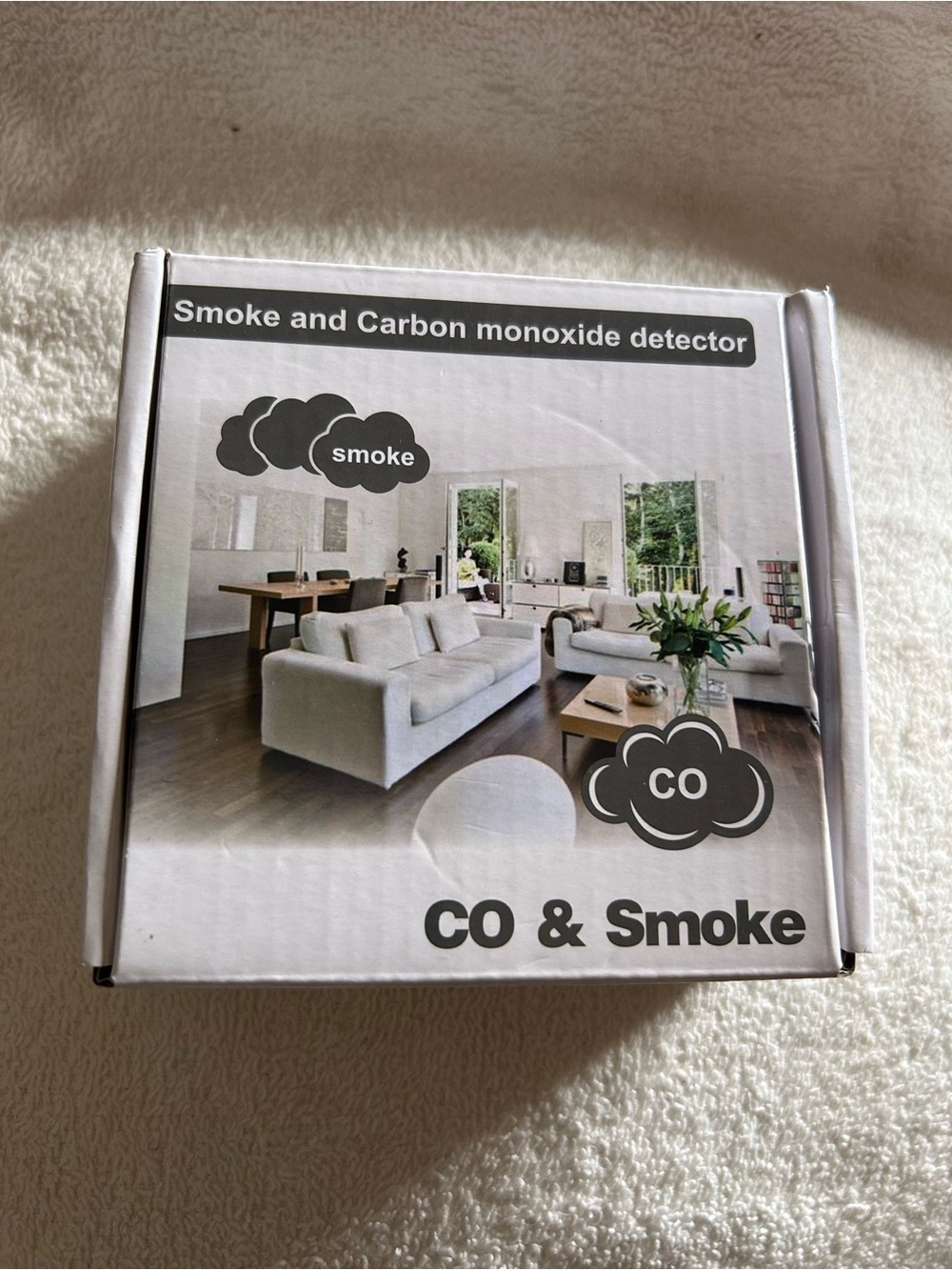 Carbon Monoxide & Smoke Detector Combo Unit
